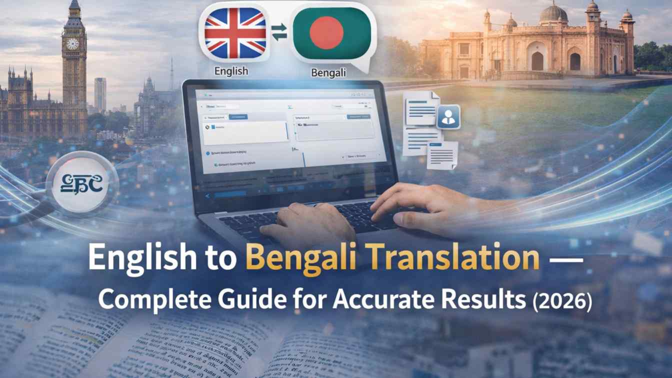 English to Bengali Translation — Complete Guide for Accurate Results (2026)